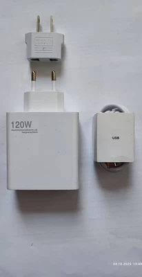 Original Xiaomi Charger 120W Fast Charger Quick Charging Power Mi10/10T/11 Ultra - Image 1 of 4