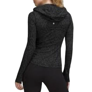 Chaqueta con capucha Lululemon Define para mujer 8 Nulu entrelazada camuflaje carbón suave mantecoso - Imagen 1 de 8