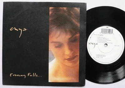 Enya Evening Falls 7" WEA YZ356 EX/EX 1988 picture sleeve Foto 1 de 4