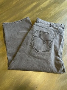 Uomo Y2K LRG taglio dritto nero Capri taglia 40 C340 - Foto 1 di 10