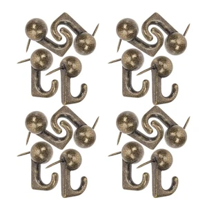  20 Pcs Thumb Pin Wall Tacks for Hanging Decorative Push Cork Board Pushpin - Picture 1 of 12