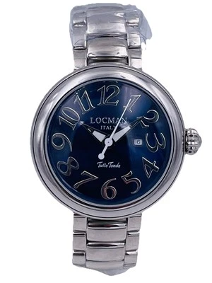 Reloj Locman Todo Redondo 40Mm Acero 360ACBL/640 Muy Rebajado Nuevo - Imagen 1 de 4