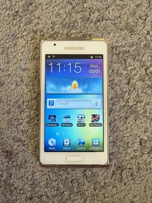 Samsung Galaxy S Wi-Fi 4.2 White 8GB 4.2" Android Media Player - Image 1 of 4