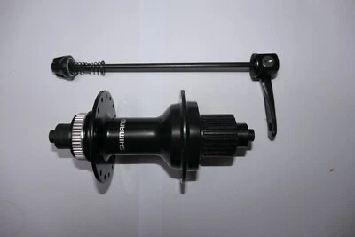 Shimano MT401-B 32h QR141 Boost width 12 speed MS disc brake rear hub. - Image 1 of 3