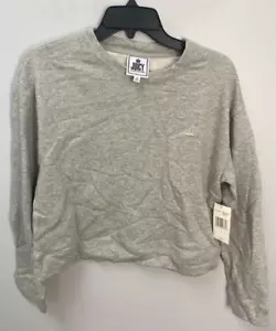 Juicy by Juicy Couture Gray Crew Neck Long Sleeve Sweatshirt Women's Sz Small - Picture 1 of 7