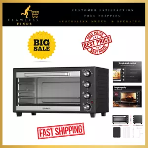 Devanti 60L Convection Oven Electric Fryer 2000W Rotisserie Bake Grill Roast HOT - Picture 1 of 8