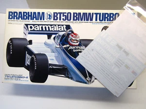 Tamiya 1:20 Scale Brabham BT50 BMW Turbo Model Kit & New Shunko Decal Kit #20017 - Picture 1 of 11