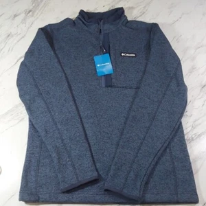 Columbia Herren Pullover Weather Half Zip mittelblau neu mit Etikett - Bild 1 von 7