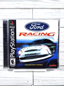Ford Racing (Sony PlayStation 1 PS1, 2001) Spiel, Etui und Handbuch - Bild 1 von 6
