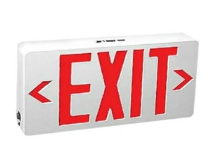 EXIT Sign Red LED - TCP 227426 - Energy Efficient - Compact- NEW Renovation - Picture 1 of 3