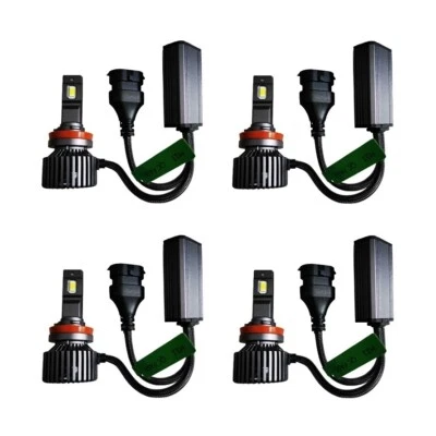 Gex F2 Mini LED Hi Low Beam 6000LM 6500K Kit For Mitsubishi Pajero 2008-2014  - Image 1 of 4