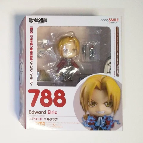 Nendoroid Full Metal Alchemist Edward Elric Figure #788 Good Smile Company Japan Cover