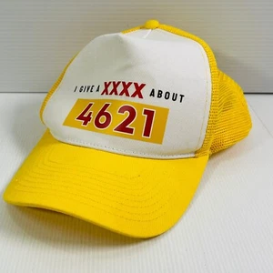 XXXX Gold Cap Hat Snapback Baseball Style Adjustable Beer Merch Postcode 4621 - Picture 1 of 4