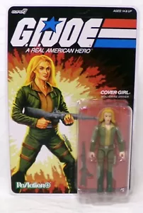 Super 7 Reaction GI Joe Cover Girl 3.75" Figure New Sealed - Picture 1 of 4