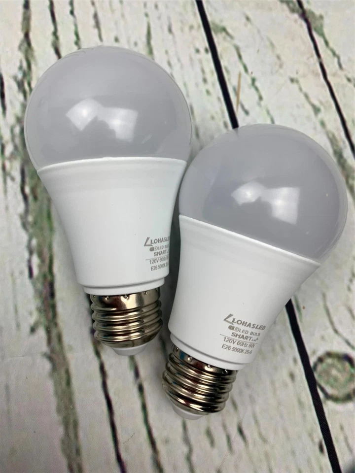 A19 Smart Light Bulb Daylight 5000K LED Bulb 8W 50W Equivalent WiFi Light - Image 1 of 1