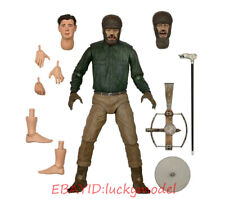 NECA Wolf Man Coloured Plate 7-inch Action Figure In Stock NEW