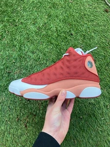 Nike Air Jordan 13 Retro Dune Red DJ5982-601 scarpe da basket da uomo UK 10 - Foto 1 di 6