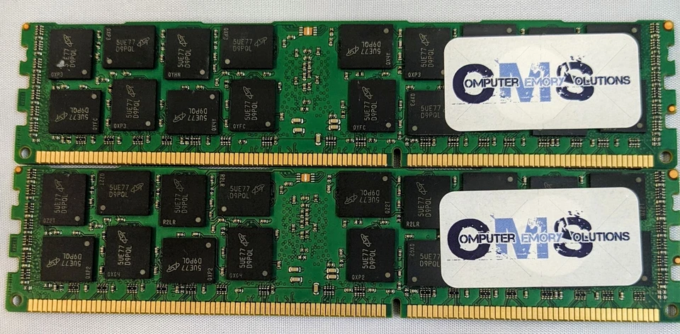 32GB 2x16GB Memory RAM 4Dell PowerEdge T320 T420 T610 T620 DDR3 CMS C83 - Image 1 of 1