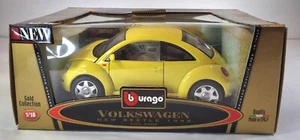 Bburango 1998 Volkswagen Beetle 1/18 Gold Collection NIB - Picture 1 of 6
