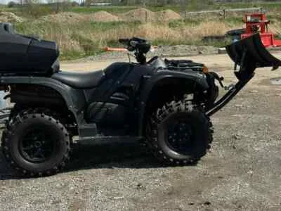 ATV - 2016 Hisun 700 with Snow Plow and Tracks - Image 1 of 4