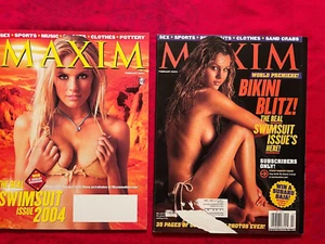 MAXIM MAGAZINES THE REAL SWMSUIT ISSUES - Foto 1 di 14