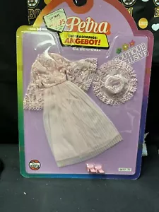 De colección Barbie CLON Alemán Petra Plastia Rosa Largo Vestido de Fiesta, Sombrero, Zapatos - Imagen 1 de 6