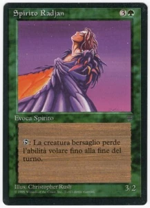 Radjan Spirit ITALIANO 1994 Leyendas Spirito Radjan Criatura Verde MTG SP - CASI NUEVO AZ1 - Imagen 1 de 2