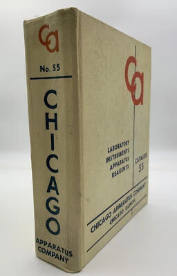 Chicago Apparatus Co. Catálogo 1954 HC Suministros Químicos Farmacia Laboratorio Foto 1 de 4