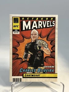 2022 Donruss UFC Octagon Marvels Charles Oliveira #1 - Picture 1 of 2