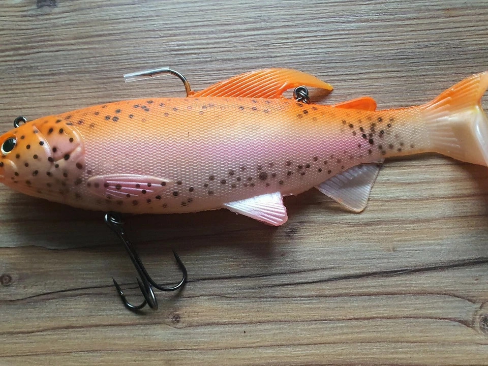 TRENDEX Yello Trout Weichplastikköder Behr verschiedene Größen - Bild 1 von 1