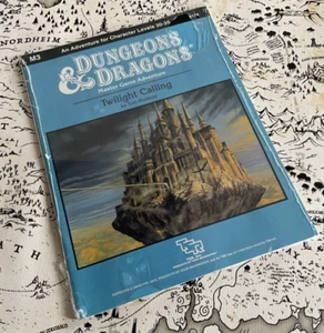 TWILIGHT CALLING Dungeons & Dragons M3 Master Game Adventure new sealed TSR D&D - Picture 1 of 4