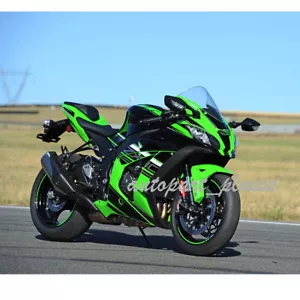 Green Black For Kawasaki Ninja ZX10R 2016 2017 2018 2019 Bodywork Fairing Kit - Picture 1 of 1
