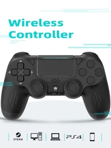 Manette De Jeu PS4 sans fil compatible Bluetooth, Data Frog, PC, Android, IOS - Photo 1/14