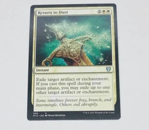 Tarjeta coleccionable Return To Dust 092 Magic The Gathering Magic The Gathering TC7 - Imagen 1 de 2