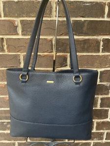 NWT $450 Hammitt Andersen Leather Tote Bag Navy Tide Large dark blue - Picture 1 of 11