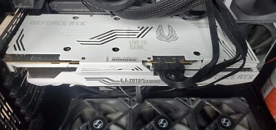 ZOTAC GeForce RTX 3080 Trinity OC White Edition 10GB GDDR6X Graphics Card - Image 1 of 4