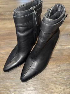 banana republic Leather ankle boots Size 8 - Picture 1 of 17