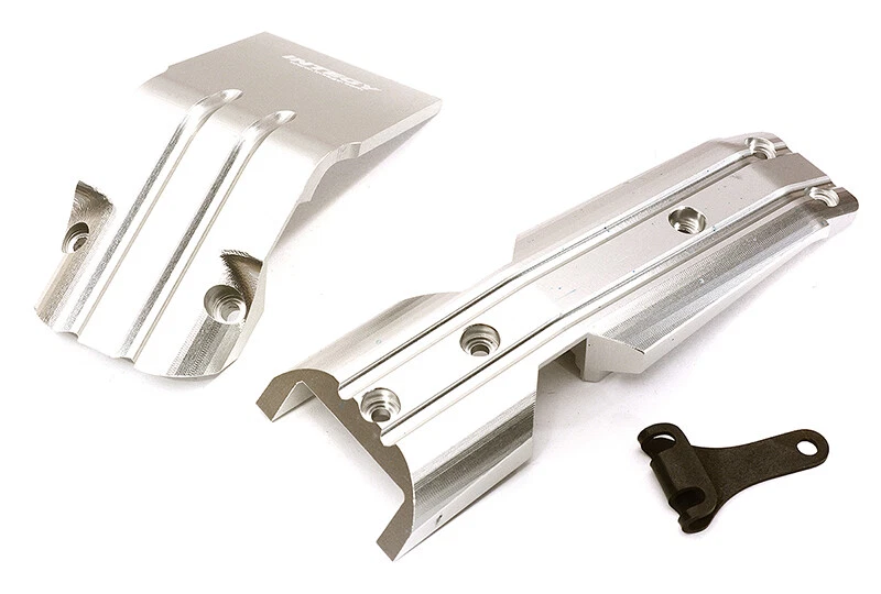 Billet Machined Alloy Front Skid Plates (2) for Traxxas 1/10 E-Revo 2.0 8637 - Image 1 of 1