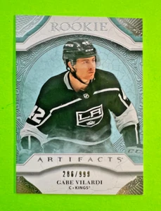2020-21 Artifacts - Gabe Vilardi - Rookie #d 286/999  Kings - Picture 1 of 1