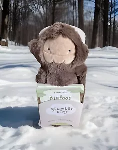 Slumberkins 14" Bigfoot 2 Board Books Complete Gift Set Stuffed Animal Toy - Picture 1 of 8