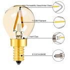 1W Crystal Light Bulb E12/E14/E26/E27 Light Bulb  Warm Yellow/White Light