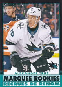 20/21 OPC..ALEXANDER TRUE..RETRO BLACK ROOKIES...SP.../100..# 512..SHARKS