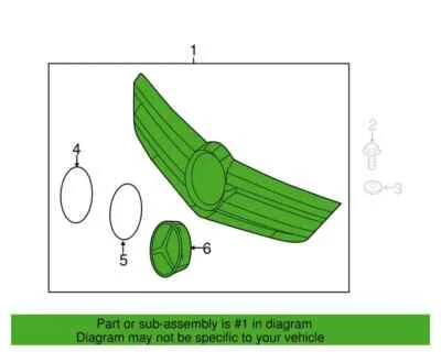 Rejilla radiador OEM 2168800683 original Mercedes Benz CL600 CL550 2011-2014 Foto 1 de 3