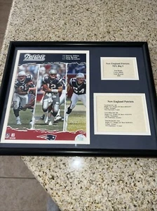 Tom Brady #12 Patriots Official NFL Framed Picture Big 3 11x14 - Bild 1 von 7