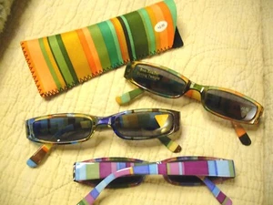 Gafas de sol para mujer Reading 1,25 ~ 3,00 ajuste más pequeño lectores de sol completo y estuche ~R576 - Imagen 1 de 8