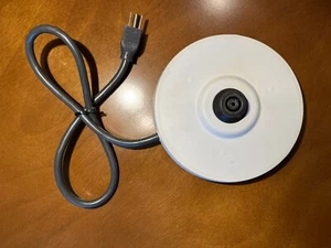 Braun Plug Base White 7-Cup Electric Water Kettle Parts 3217 WK200 Aqua Express - Picture 1 of 2