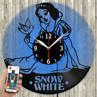 LED Clock Snow White LED Light Vinyl Record Wall Clock LED Wall Clock 2876