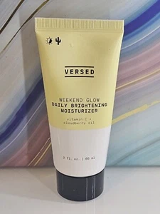 VERSED Weekend Glow Daily Brightening Moisturizer - 2 fl oz NEW - Picture 1 of 2