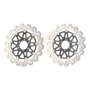 Front Brake Disc Rotor For Yamaha FZR400 3EN 1989 XJR400 1993-99 FZR600 1989-93 - Picture 1 of 3
