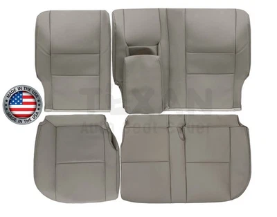 Synthetic Leather Cover Tan For 2001 2002 2003 2004 Toyota Sequoia Rear Seat - Image 1 of 4